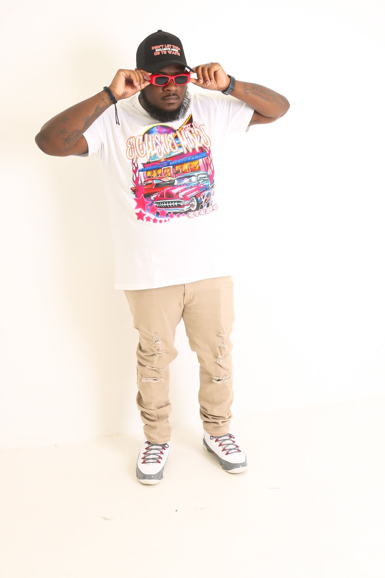 “Retro Art” Tee (White)