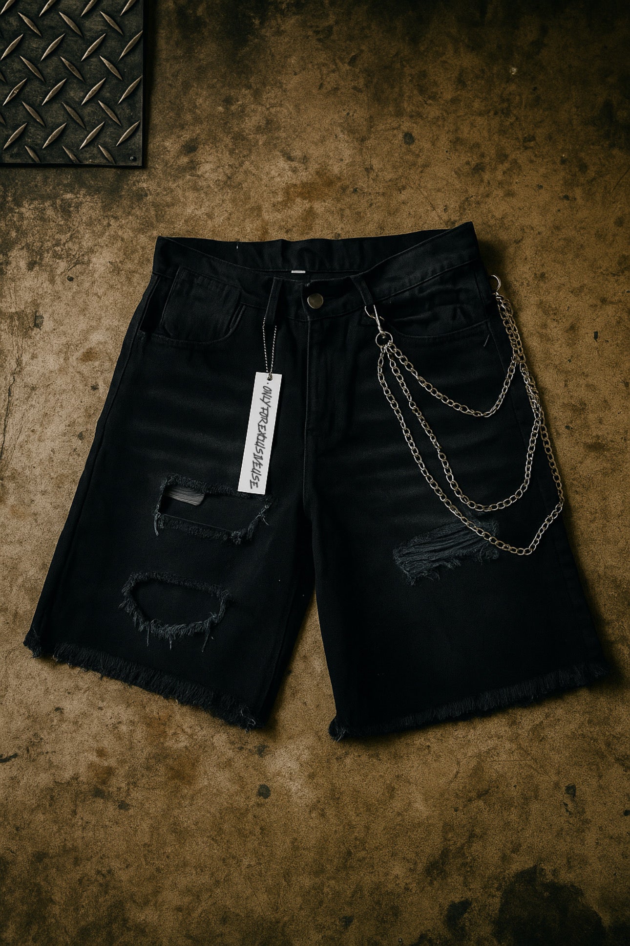 Blackout Damage Denim