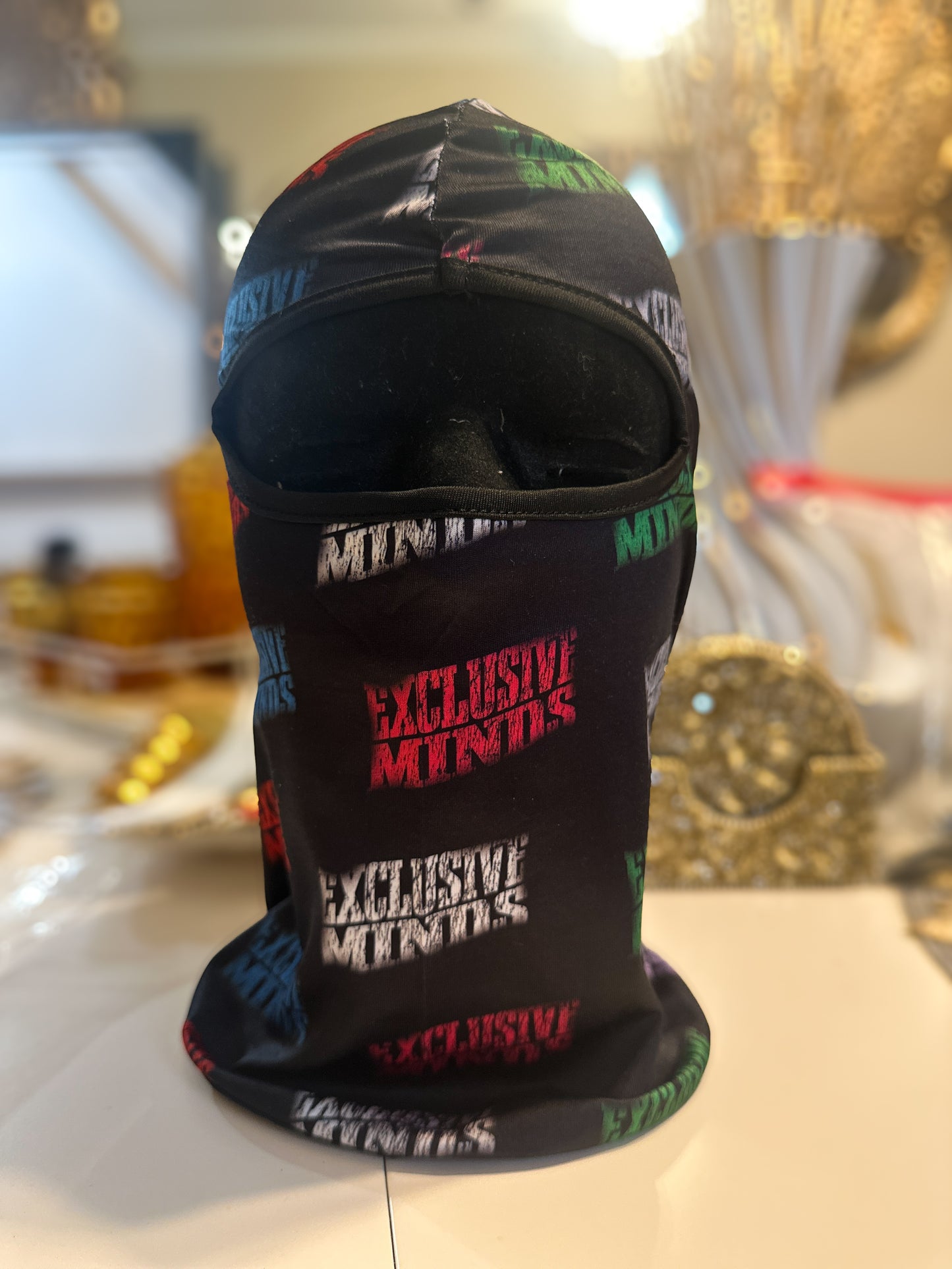 Distressed Logo Mask “Multi-Color”