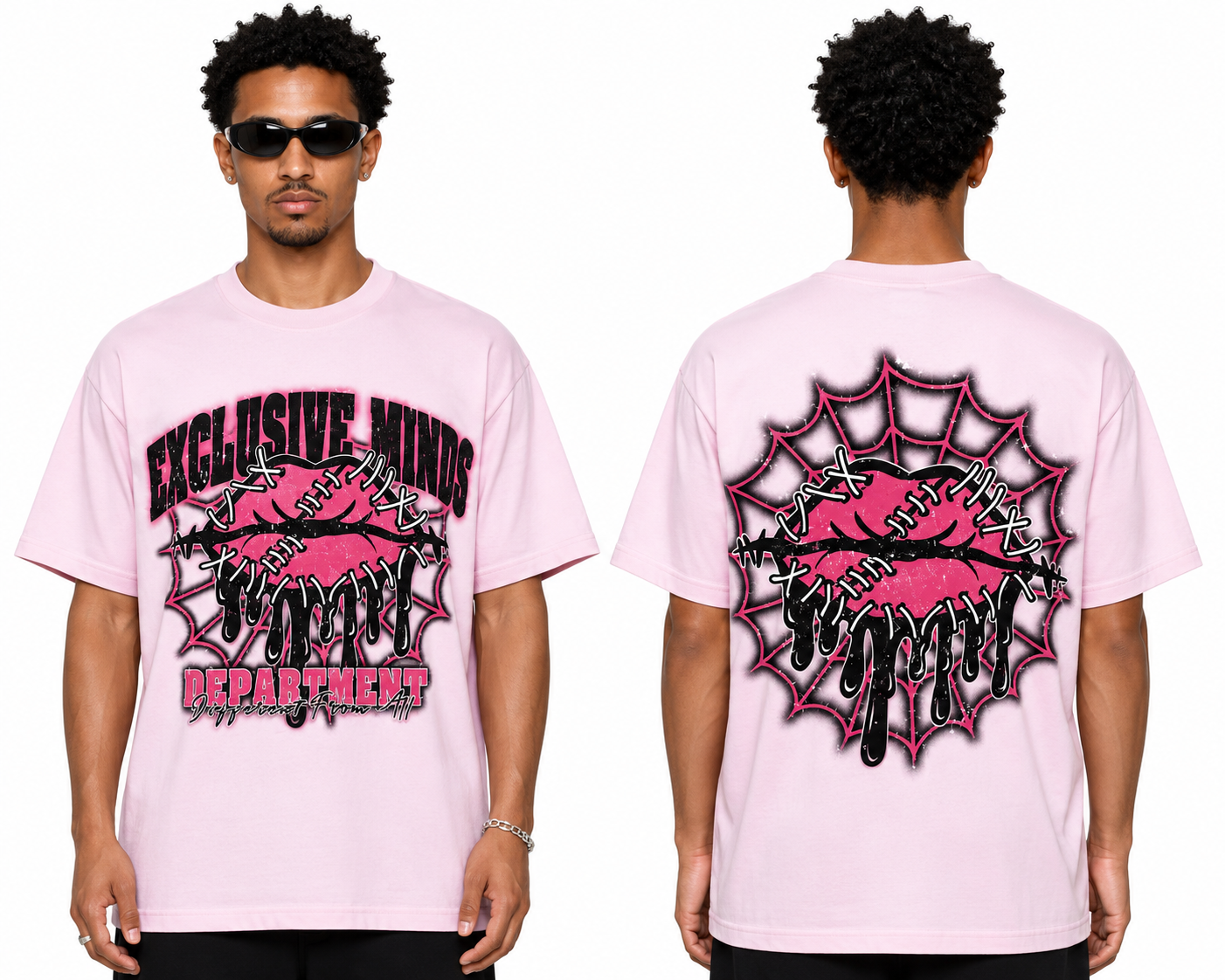 “Exclusive Drip” Tee (Pink)