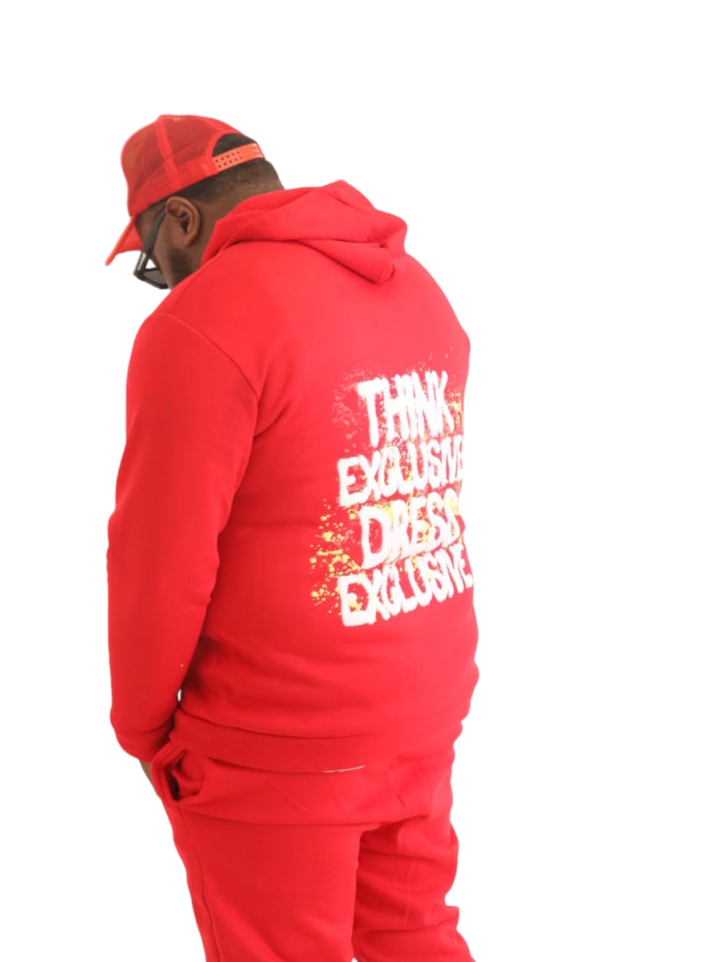 EMC Puff Sweatsuit (Red)