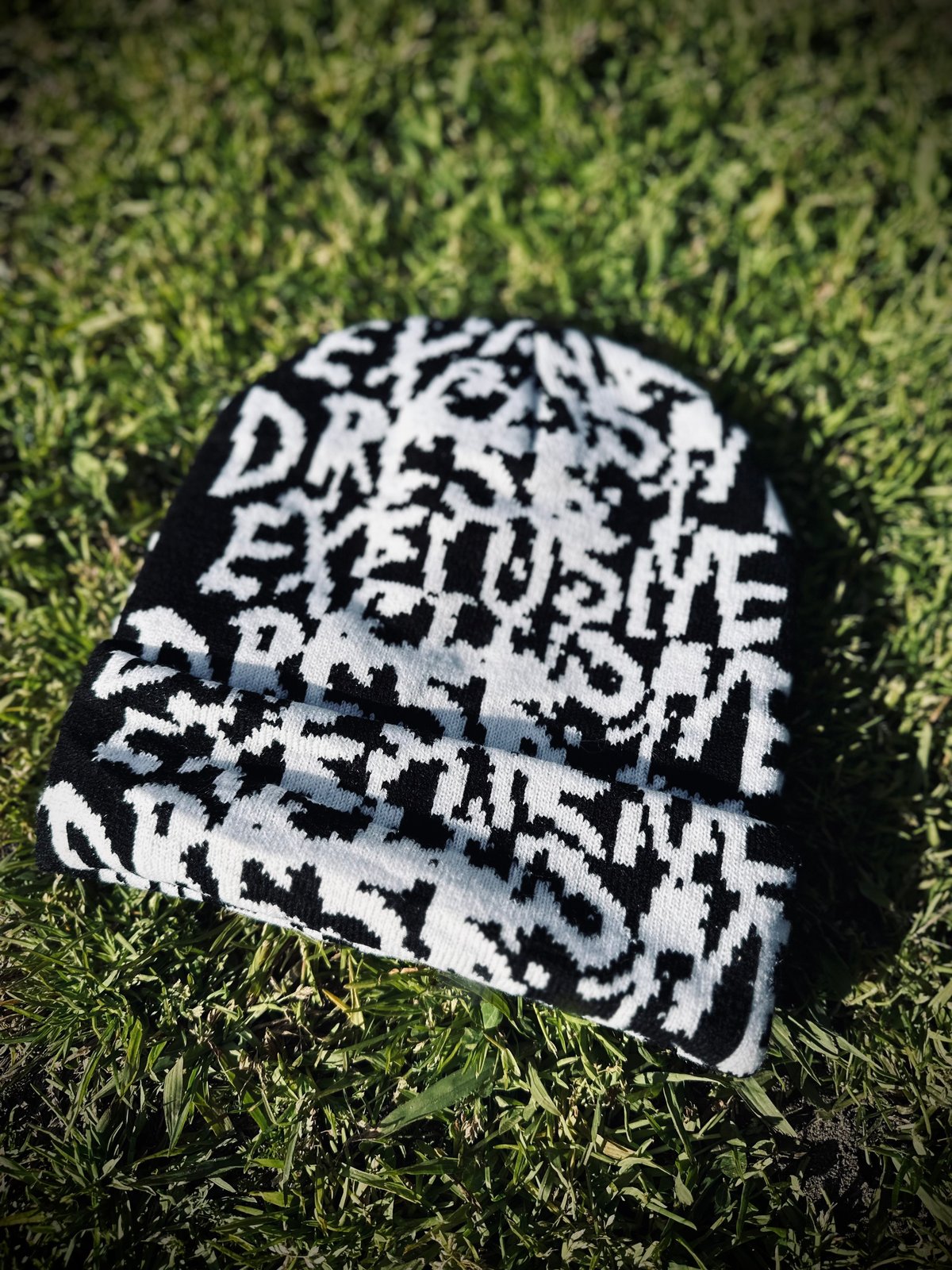 “Signature All Over” Beanie