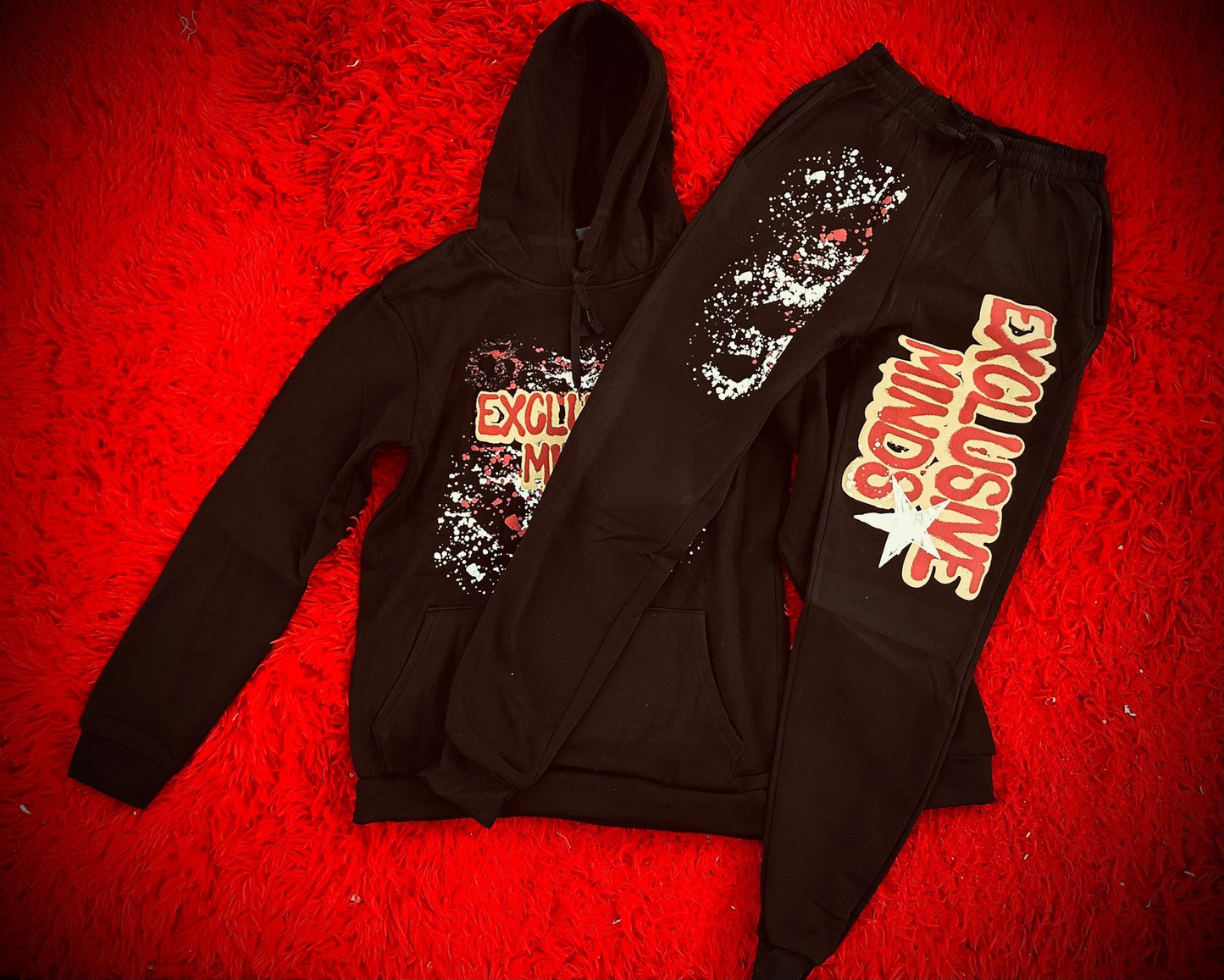 EMC Puff Sweatsuit (Black)