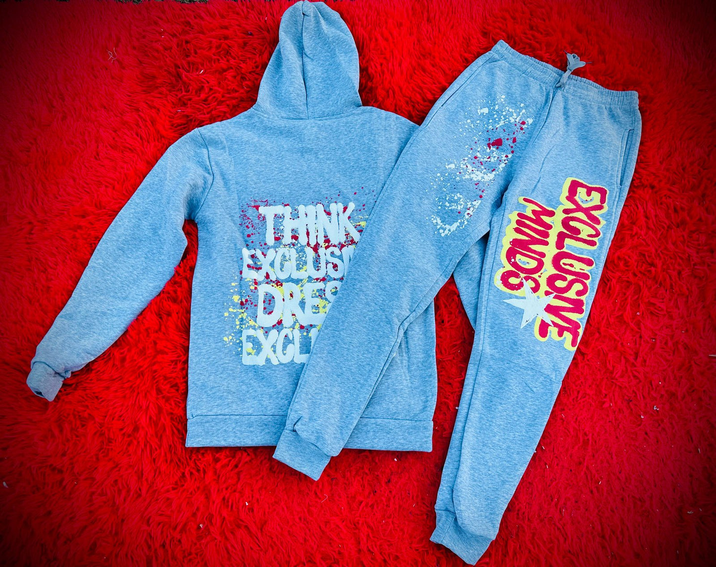 EMC Puff Sweatsuit (Grey)