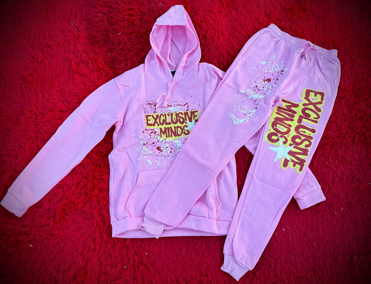 EMC Puff Sweatsuit (Pink)