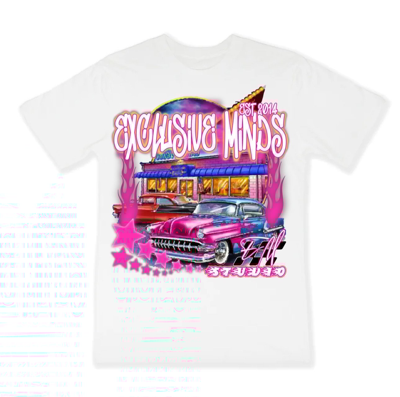“Retro Art” Tee (White)