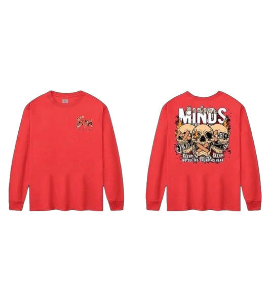 “🤫” Red Long-sleeve