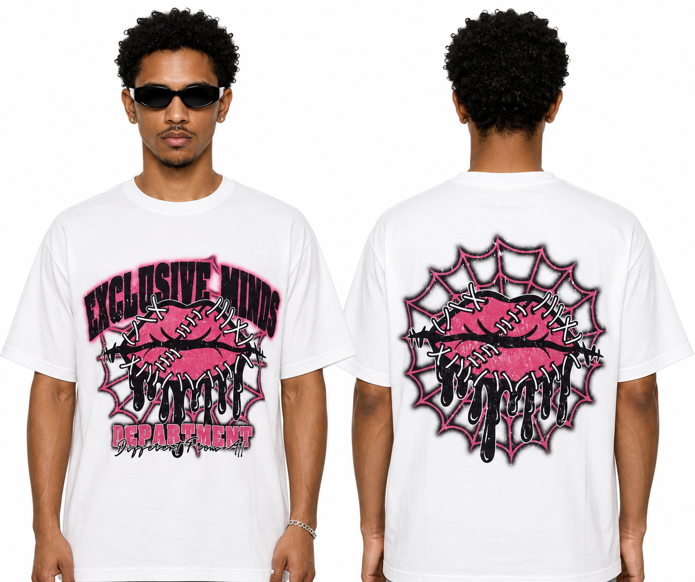 “Exclusive Drip” Tee (White)