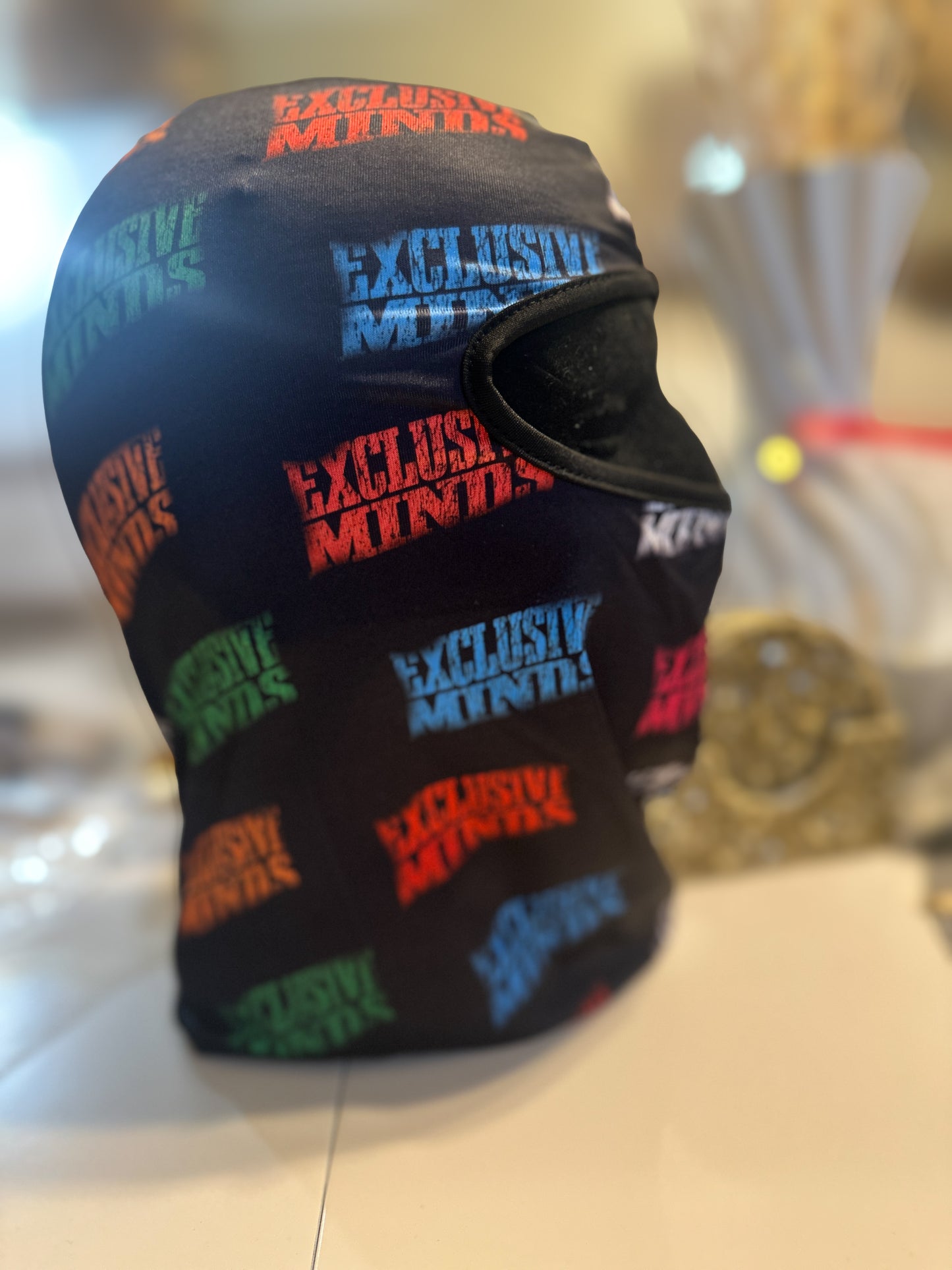 Distressed Logo Mask “Multi-Color”