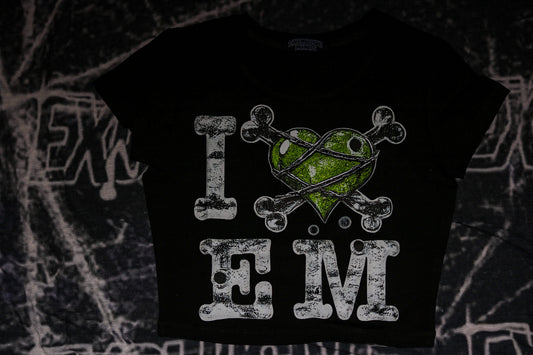 I 💚 EM Crop Tops