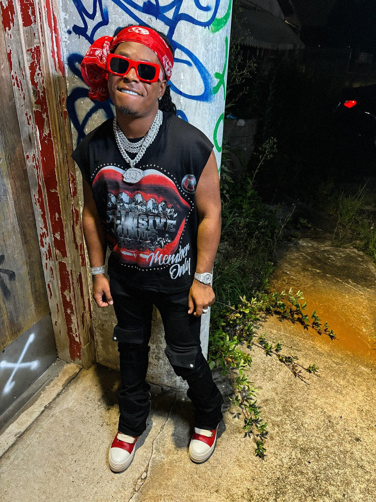 “We All Shine” Rhinestone Tee
