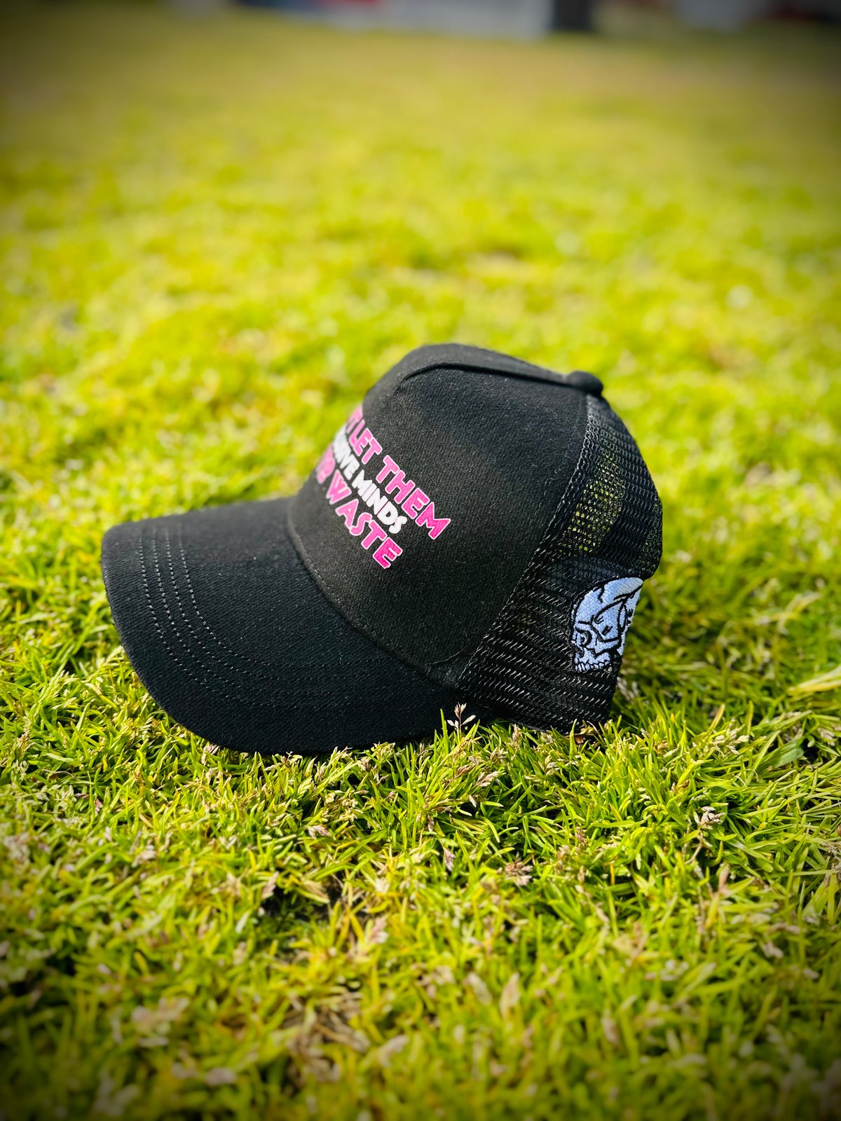 Black with Hot Pink “Calamity Collection” Trucker Hat
