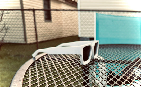 HideOut Shades (White Logo)