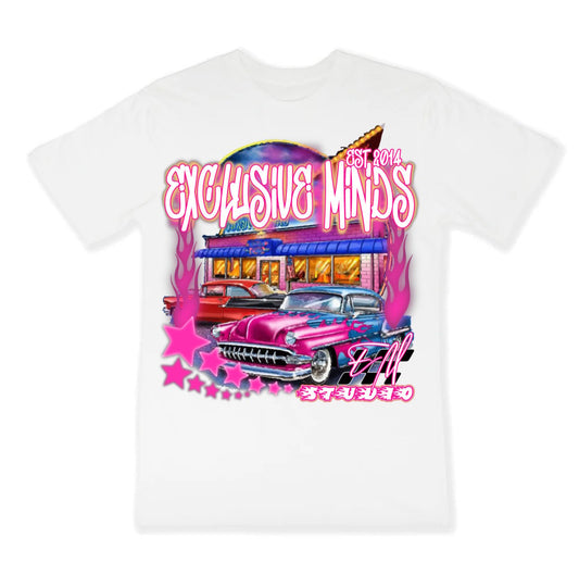 “Retro Art” Tee (White)